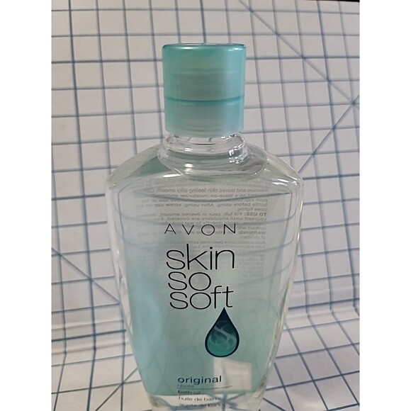 Avon Skin So Soft Original + Jojoba Bath Oil Large 24oz SEALED NIP NOS - Picture 3 of 7